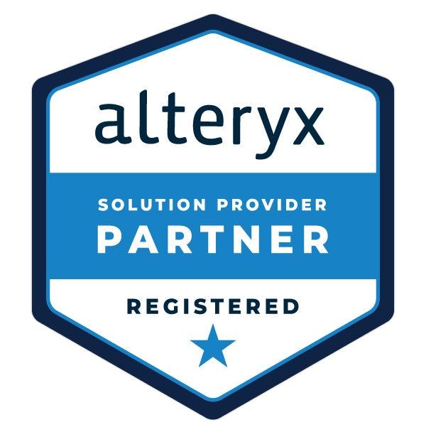 Alteryx Registered Solution Provider Partner Badge