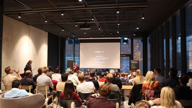 Oslo AI event hos Inmeta i Nydalen