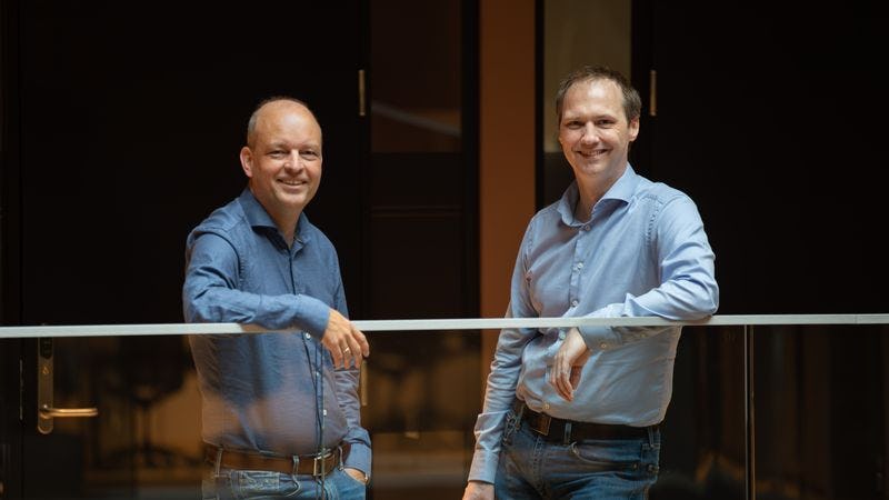 Henrik Slettene, leder for kunstig intelligens og Alexander Vaagan, Chief Data Scientist i Inmeta